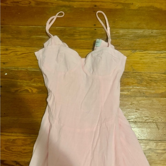 Peppermayo Light Pink Strapless Dress - Picture 2 of 2